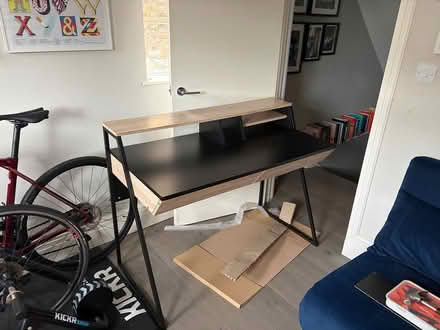 Photo of free Angular desk with two drawers (Shepherds Bush W12) #2