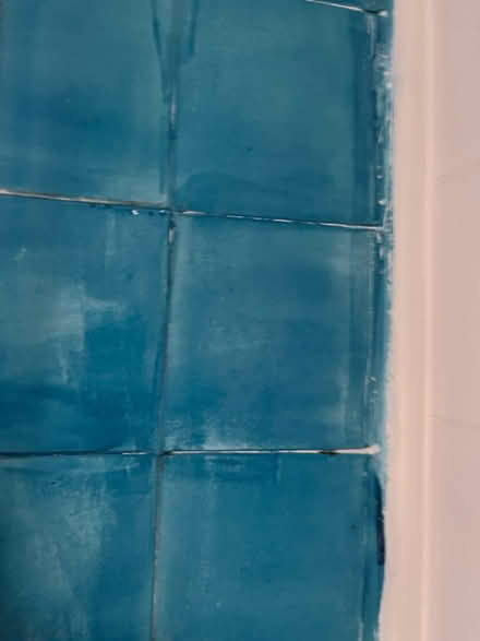 Photo of free Blue tile paint (Bedford MK40) #1