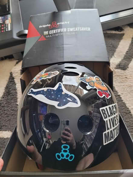 Photo of free L/XL Triple Eight Sport Helmet (near lowell general maincampus) #4