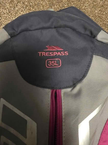 Photo of free 35L backpack (Bedlington NE22) #2