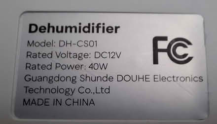 Photo of free Tiny dehumidifier (Near Rowland St and S 1st Ave) #4