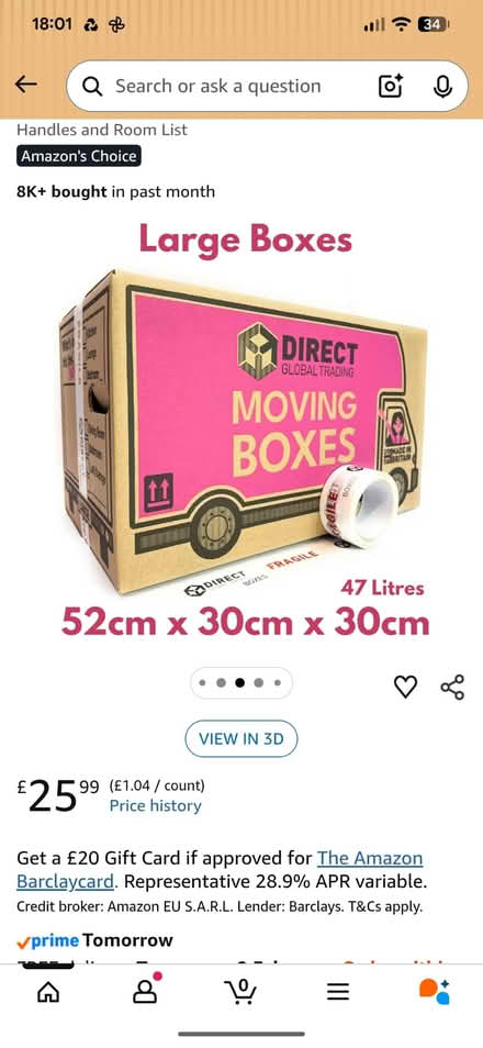 Photo of free Moving boxes (Askew Road W12) #2