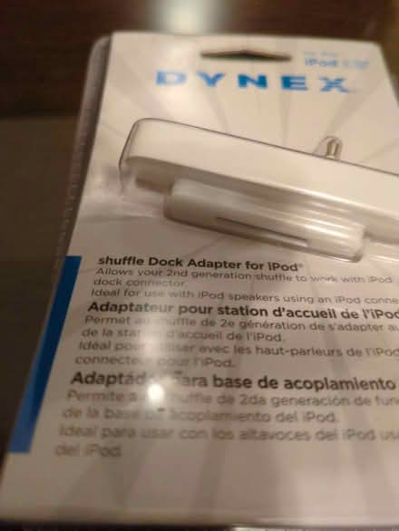 Photo of free Shuffle Dock adapter for I-pod (Bethany and Allen Heights) #2