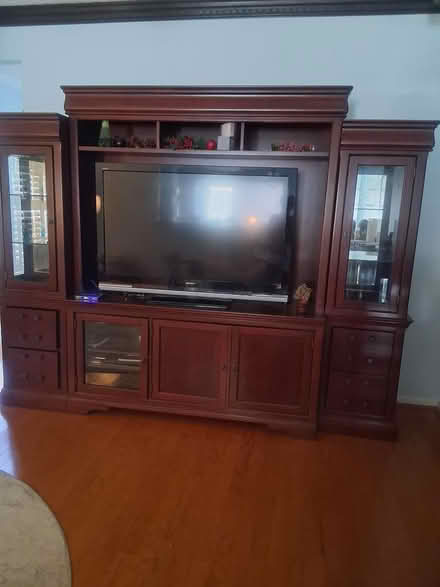 Photo of free CherryWood Entertainment Center (bluffton) #1