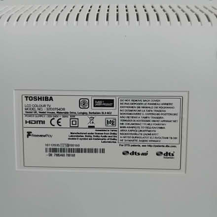 Photo of free 32 inch Toshiba TV with built in DVD player (Thetford IP24) #4