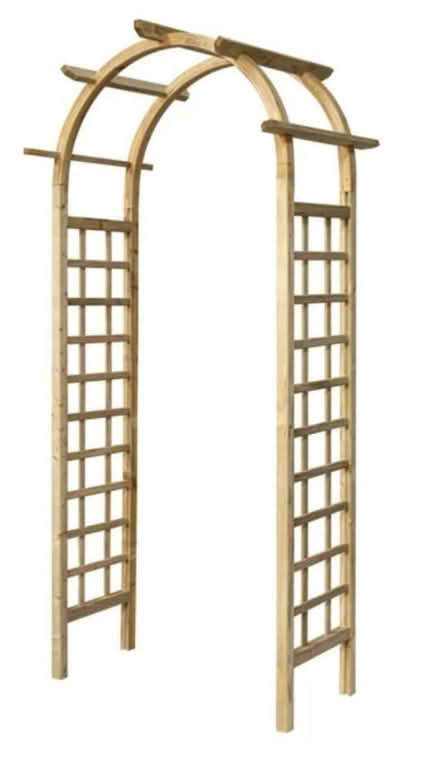 Photo of Any Condition Wooden Garden Arch (Wallingford) #1