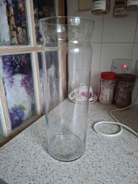 Photo of free Tall Glass Vase ... St Nicholas area (St Nicholas SG1) #1