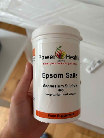 Photo of free Epsom Salts (Earls Court) #1