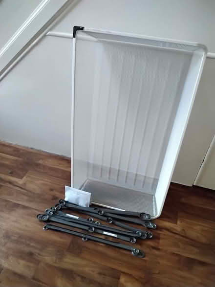 Photo of free 2 IKEA Komplement metal mesh wardrobe baskets/drawers (Allerton L18) #1