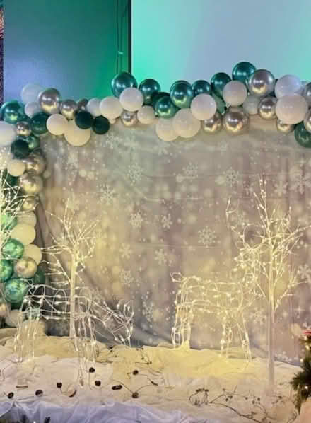 Photo of free White Xmas Deer Lit Decor (East Cupertino) #2