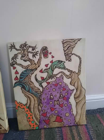 Photo of free Fantasy, surreal art canvases (Bexhill) #1