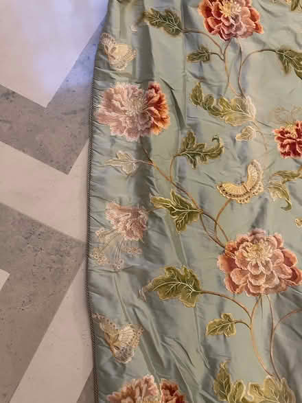 Photo of free Silk curtains (Banstead SM7) #3