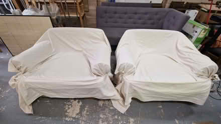Photo of free 2 Mark & Spencer Sofa Bed Armchairs with covers (Ravenstonedale CA17) #4