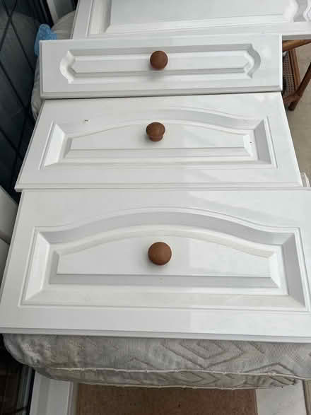 Photo of free White kitchen cupboard doors (Long eaton NG10) #3