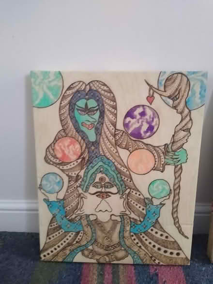 Photo of free Fantasy, surreal art canvases (Bexhill) #2