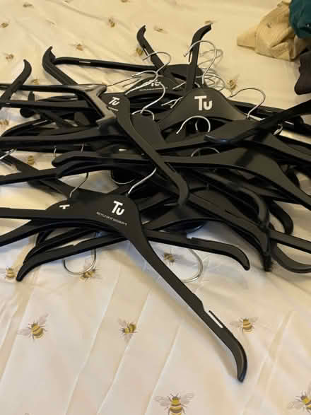 Photo of free Plastic clothes hangers (Victoria rd Edmonton N9) #1