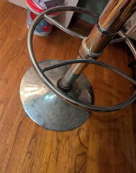 Photo of free Black Leather Bar Stool (Gleadless S12) #3