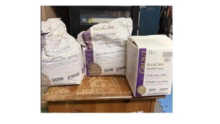 Photo of free Sanded grout (Brookline Village) #1