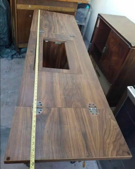 Photo of free sewing machine table w wheels (94025) #2