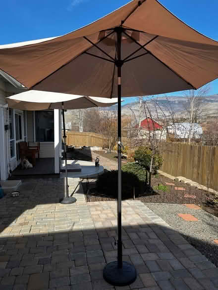 Photo of free Umbrella and stand (Mill Pond Neighborhood) #2