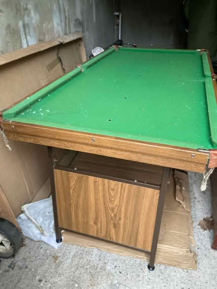 Photo of free Folding pool table (Blanchardstown) #1