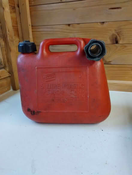 Photo of free 5 litre petrol container.(empty) (Knaresborough HG5) #2