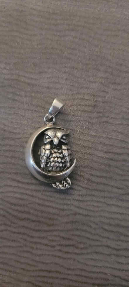 Photo of free Silver owl pendant (Horsforth LS18) #1