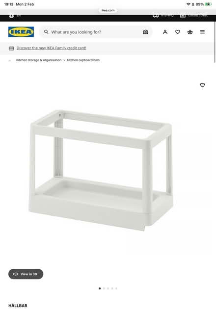 Photo of free IKEA under sink bin holder (Archway N19) #4