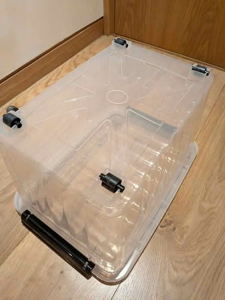 Photo of free Plastic storage bins (Hatton Wall, EC1N) #2