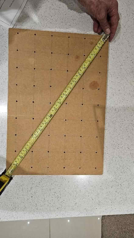 Photo of free Drilled board 9 holes x 6 holes for chupachups (Townsend AL3) #1