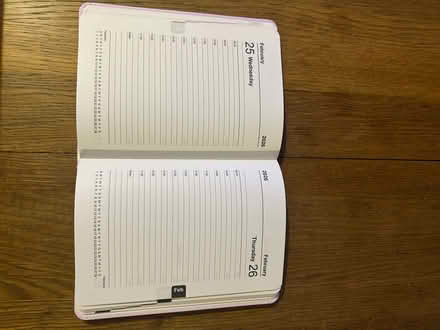 Photo of free 25/26 academic year diary (Pallet Hill CA11) #2