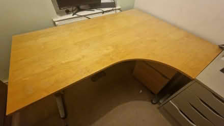 Photo of free corner Ikea desk (Kirk Hallam DE7) #1