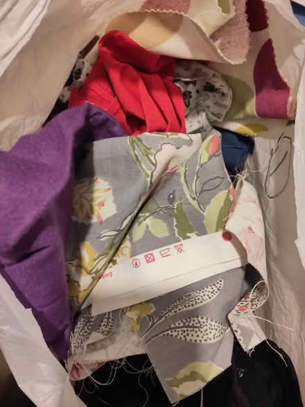 Photo of free Bag of fabric scraps (Cambridge, CB5) #1
