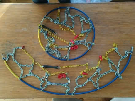 Photo of free Weisenfels Eurorex steel snow chains for 12" or 13" rim. Unu (Penicuik EH26) #2
