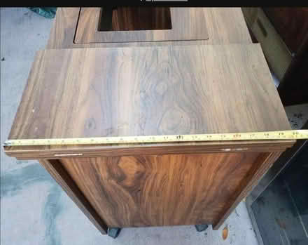 Photo of free sewing machine table w wheels (94025) #3