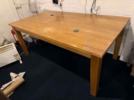Photo of free Large Wooden Table (Chalk Farm NW1) #1