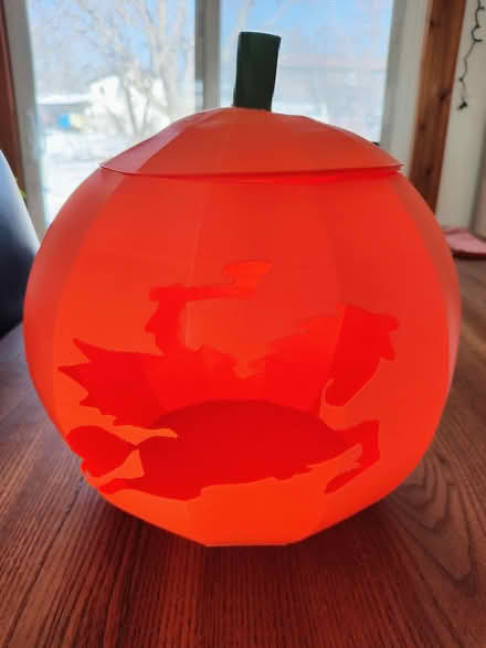 Photo of free Large Plastic Pumpkin (Westmont) #3