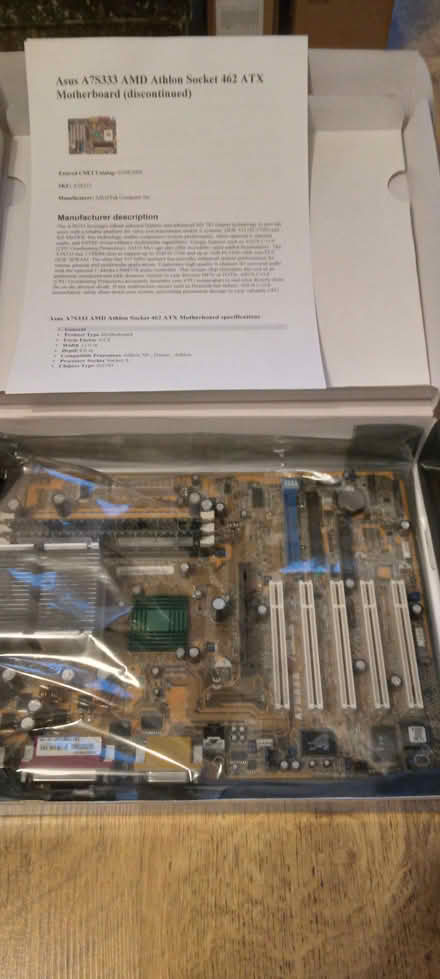 Photo of free ASUS ATX Motherboard (Shenley Church End MK5) #3