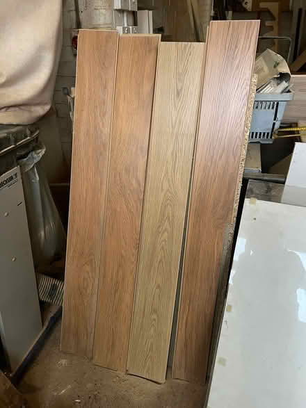Photo of free 4 x wood veneer floorboards (Bromsgrove B61) #1
