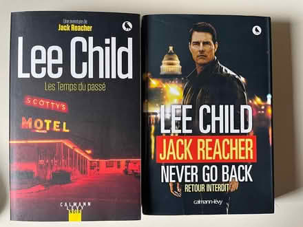 Photo of free Jack Reacher novels in FRENCH (Upper West side on 83rd) #1