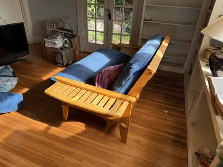 Photo of free wooden couch/futon (Berkeley) #1