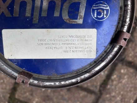 Photo of free 1 unopened tin red paint (Sydenham SE26) #2