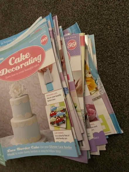 Photo of free 120issues+ cake decorating mags (WA5) #3