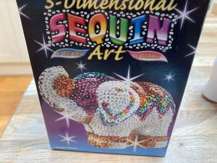 Photo of free Sequin Art, Part Completed (CT5) #1