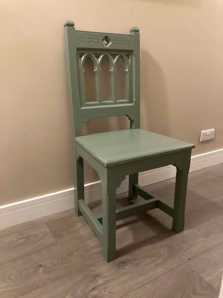 Photo of free Wooden chair solid (Howhlill Quarries HG2) #1