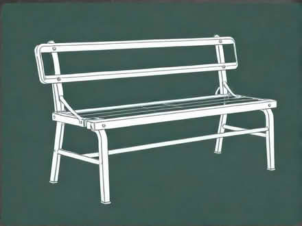 Photo of Metal bench ends (Long Hanborough OX29) #1