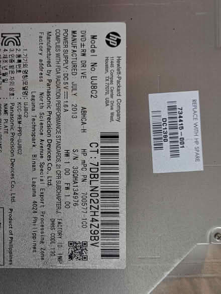 Photo of free Laptod Dvd +-RW drive (Bear Flat, Bath BA24) #2