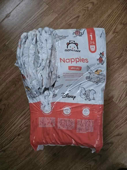Photo of free Amazon Mama Bear size 1 nappies (SW19 Wimbledon) #1