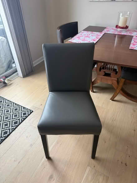 Photo of free Grey chair (Westmont near Cass and ogden) #2