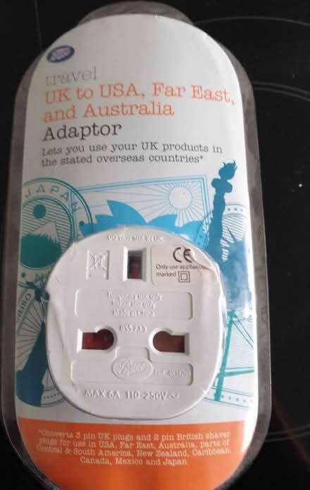 Photo of free Travel adaptor. (Heysham LA3) #2